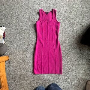 Pink bandage dress